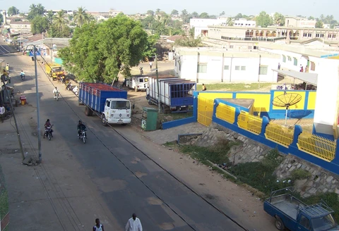 centre ville à Kara