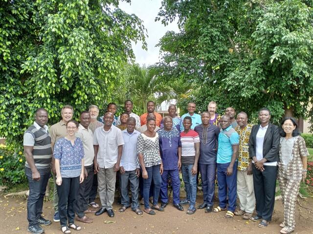 Participants à l'atelier création des nouveaux sites Kara